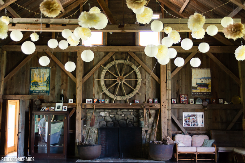 Harris Barn Seal Cove Maine Wedding