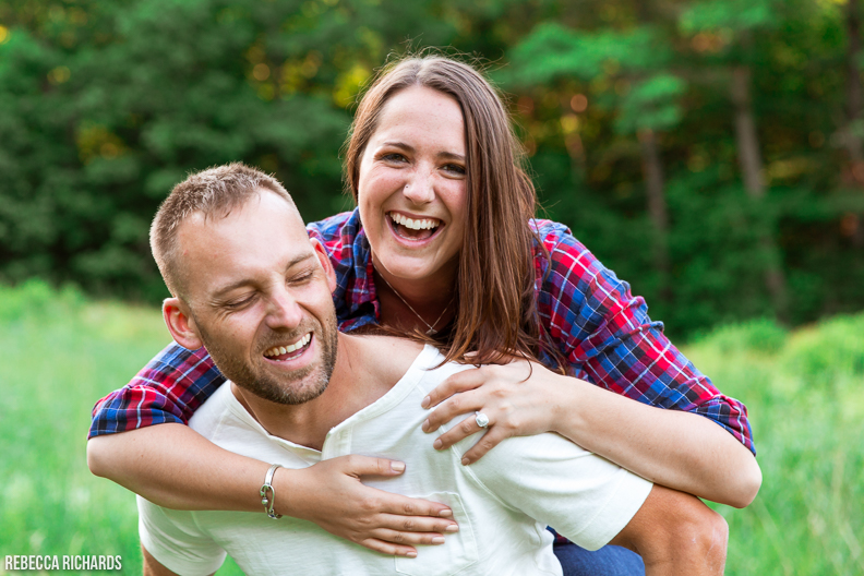 Engagement session vaughn woods