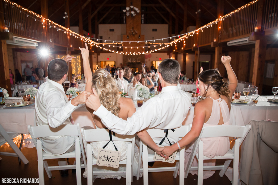 Maid of honor and best man shot at reception | Must have wedding image